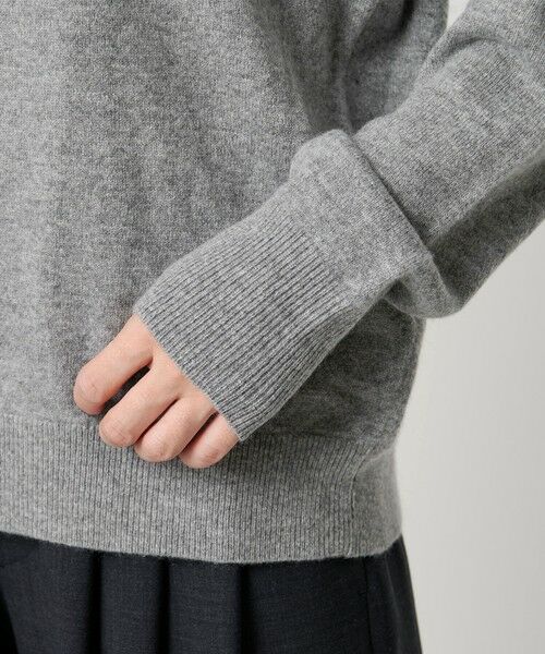 BEAUTY&YOUTH UNITED ARROWS / ビューティー&ユース ユナイテッドアローズ ニット・セーター | ウールカシミヤ クルーネックニット＆ストール ウォッシャブル | 詳細9