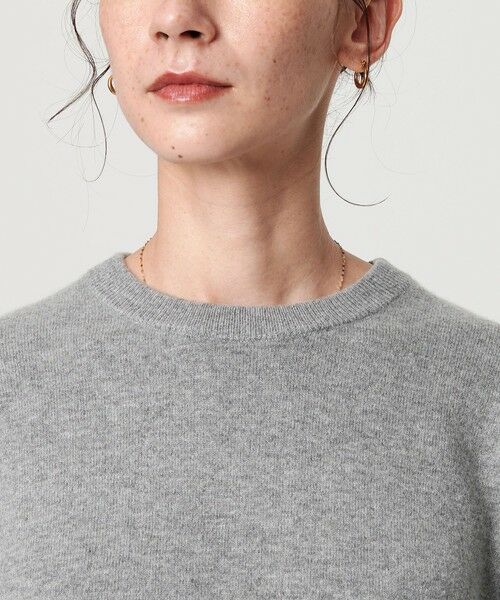 BEAUTY&YOUTH UNITED ARROWS / ビューティー&ユース ユナイテッドアローズ ニット・セーター | ウールカシミヤ クルーネックニット＆ストール ウォッシャブル | 詳細12