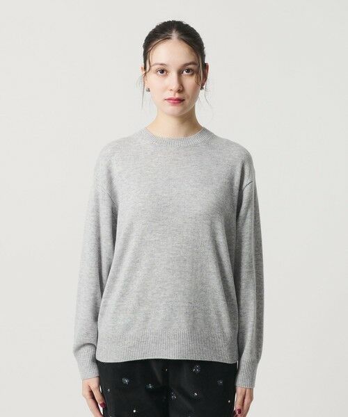 BEAUTY&YOUTH UNITED ARROWS / ビューティー&ユース ユナイテッドアローズ ニット・セーター | ウールカシミヤ天竺 クルーネック ニットプルオーバー ウォッシャブル | 詳細11