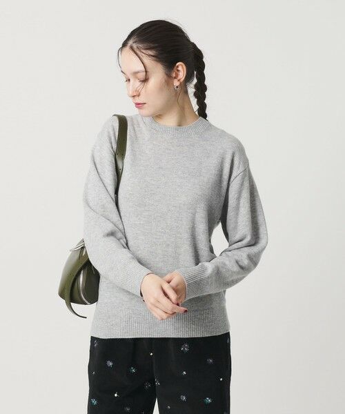 BEAUTY&YOUTH UNITED ARROWS / ビューティー&ユース ユナイテッドアローズ ニット・セーター | ウールカシミヤ天竺 クルーネック ニットプルオーバー ウォッシャブル | 詳細9