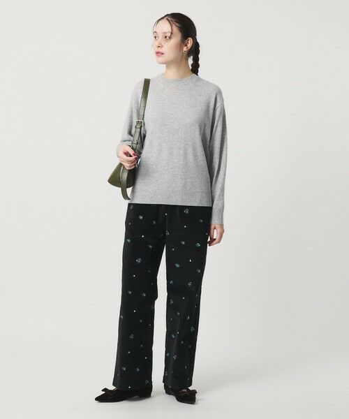 BEAUTY&YOUTH UNITED ARROWS / ビューティー&ユース ユナイテッドアローズ ニット・セーター | ウールカシミヤ天竺 クルーネック ニットプルオーバー ウォッシャブル | 詳細10