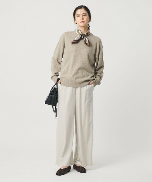 BEAUTY&YOUTH UNITED ARROWS / ビューティー&ユース ユナイテッドアローズ ニット・セーター | ウールカシミヤ天竺 クルーネック ニットプルオーバー ウォッシャブル | 詳細17