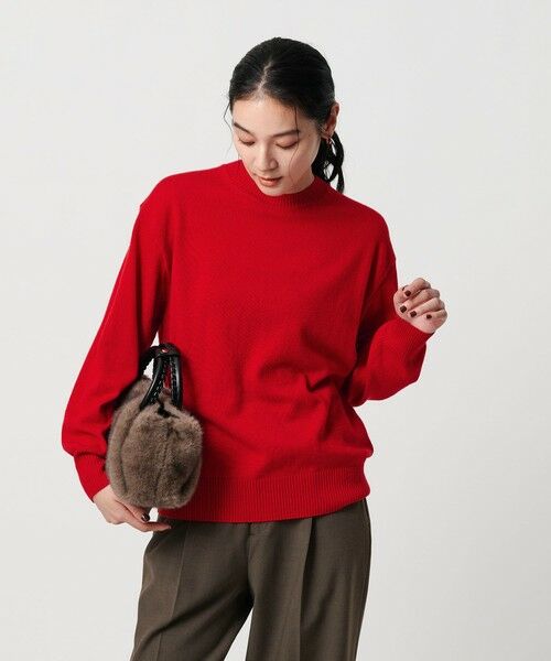 BEAUTY&YOUTH UNITED ARROWS / ビューティー&ユース ユナイテッドアローズ ニット・セーター | ウールカシミヤ天竺 クルーネック ニットプルオーバー ウォッシャブル | 詳細23