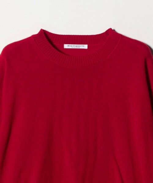 BEAUTY&YOUTH UNITED ARROWS / ビューティー&ユース ユナイテッドアローズ ニット・セーター | ウールカシミヤ天竺 クルーネック ニットプルオーバー ウォッシャブル | 詳細29