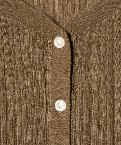 BEAUTY&YOUTH UNITED ARROWS / ビューティー&ユース ユナイテッドアローズ ニット・セーター | アルパカブレンド ランダムリブ ヘンリーネックプルオーバー | 詳細28