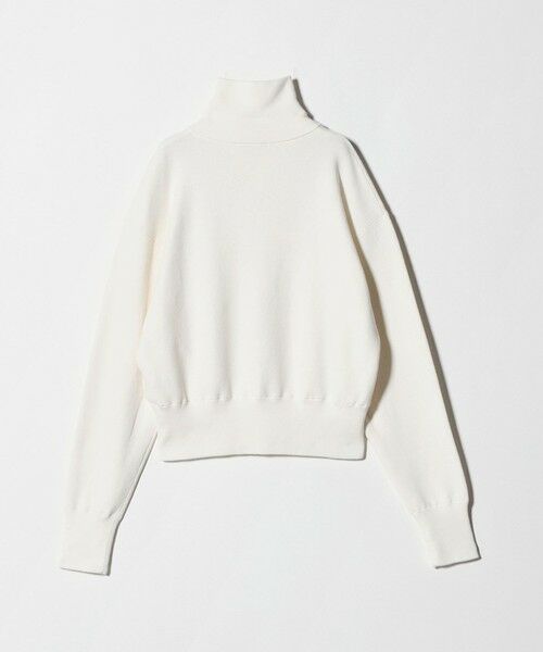 BEAUTY&YOUTH UNITED ARROWS / ビューティー&ユース ユナイテッドアローズ ニット・セーター | コットンカシミヤ ハーフジッププルオーバー ウォッシャブル | 詳細5