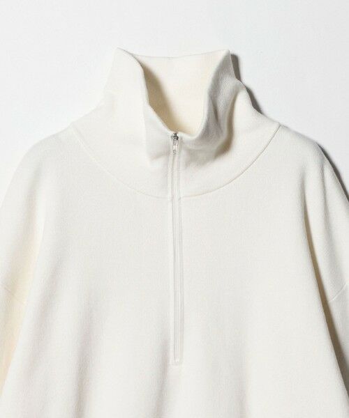 BEAUTY&YOUTH UNITED ARROWS / ビューティー&ユース ユナイテッドアローズ ニット・セーター | コットンカシミヤ ハーフジッププルオーバー ウォッシャブル | 詳細6