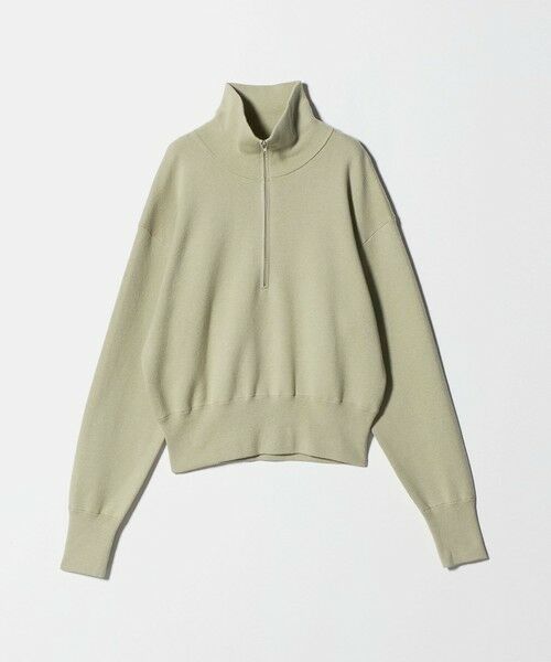 BEAUTY&YOUTH UNITED ARROWS / ビューティー&ユース ユナイテッドアローズ ニット・セーター | コットンカシミヤ ハーフジッププルオーバー ウォッシャブル | 詳細14