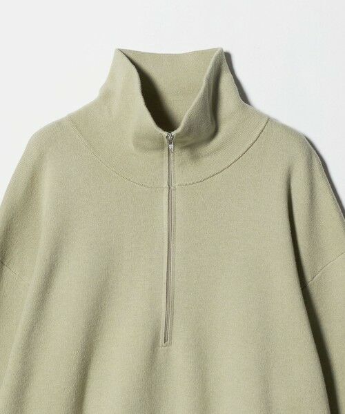 BEAUTY&YOUTH UNITED ARROWS / ビューティー&ユース ユナイテッドアローズ ニット・セーター | コットンカシミヤ ハーフジッププルオーバー ウォッシャブル | 詳細16