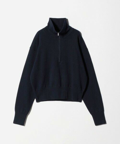 BEAUTY&YOUTH UNITED ARROWS / ビューティー&ユース ユナイテッドアローズ ニット・セーター | コットンカシミヤ ハーフジッププルオーバー ウォッシャブル | 詳細26