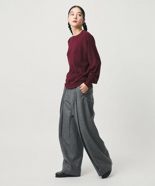 BEAUTY&YOUTH UNITED ARROWS / ビューティー&ユース ユナイテッドアローズ ニット・セーター | ウールフルニードル クルーネックプルオーバー | 詳細23