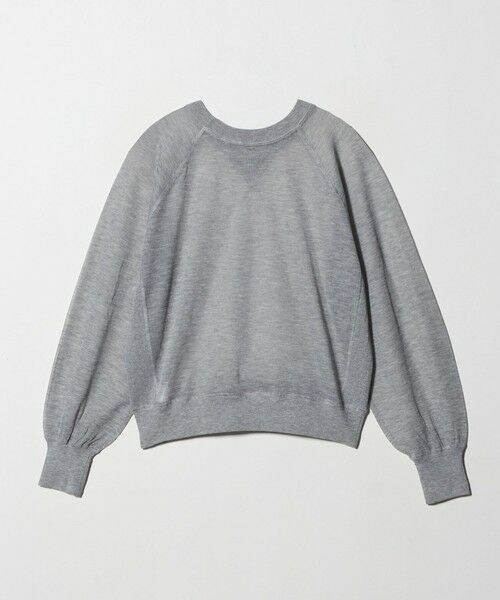 BEAUTY&YOUTH UNITED ARROWS / ビューティー&ユース ユナイテッドアローズ ニット・セーター | 【WEB限定】シアーニットプルオーバー ウォッシャブル | 詳細5