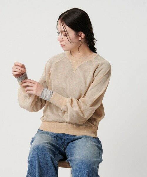 BEAUTY&YOUTH UNITED ARROWS / ビューティー&ユース ユナイテッドアローズ ニット・セーター | 【WEB限定】シアーニットプルオーバー ウォッシャブル | 詳細8