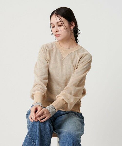 BEAUTY&YOUTH UNITED ARROWS / ビューティー&ユース ユナイテッドアローズ ニット・セーター | 【WEB限定】シアーニットプルオーバー ウォッシャブル | 詳細9