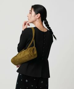 BEAUTY&YOUTH UNITED ARROWS / ビューティー&ユース ユナイテッドアローズ ニット・セーター | 【WEB限定 Wardrobe DAILY MINIMAL】ペプラム2WAY リブニットプルオーバー ウォッシャブル