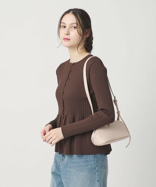 BEAUTY&YOUTH UNITED ARROWS / ビューティー&ユース ユナイテッドアローズ ニット・セーター | 【WEB限定 Wardrobe DAILY MINIMAL】ペプラム2WAY リブニットプルオーバー ウォッシャブル | 詳細24