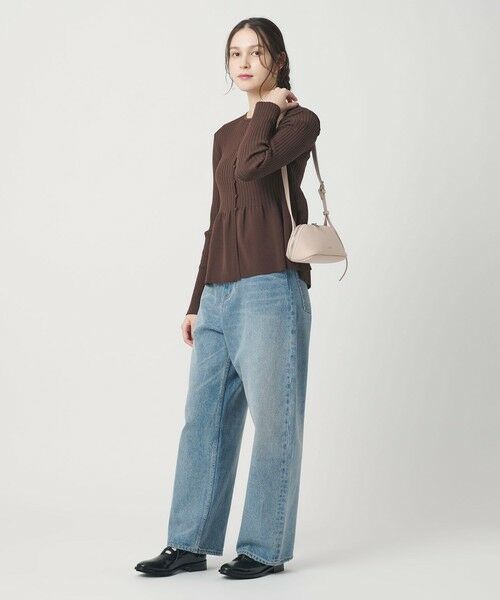 BEAUTY&YOUTH UNITED ARROWS / ビューティー&ユース ユナイテッドアローズ ニット・セーター | 【WEB限定 Wardrobe DAILY MINIMAL】ペプラム2WAY リブニットプルオーバー ウォッシャブル | 詳細25