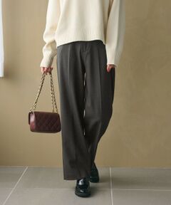 BEAUTY&YOUTH UNITED ARROWS / ビューティー&ユース ユナイテッドアローズ その他パンツ | 裏起毛バックゴム ストレートパンツ ウォッシャブル