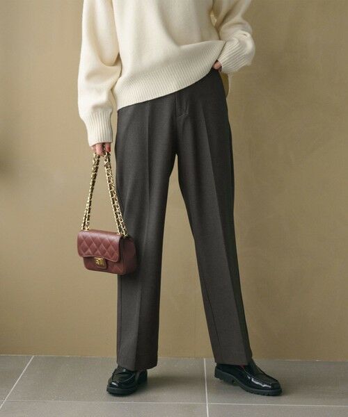 BEAUTY&YOUTH UNITED ARROWS / ビューティー&ユース ユナイテッドアローズ その他パンツ | 裏起毛バックゴム ストレートパンツ ウォッシャブル | 詳細12