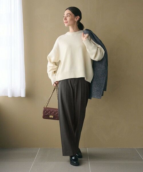 BEAUTY&YOUTH UNITED ARROWS / ビューティー&ユース ユナイテッドアローズ その他パンツ | 裏起毛バックゴム ストレートパンツ ウォッシャブル | 詳細14