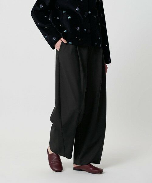 BEAUTY&YOUTH UNITED ARROWS / ビューティー&ユース ユナイテッドアローズ その他パンツ | ポリエステルブレンド カーブパンツ | 詳細1