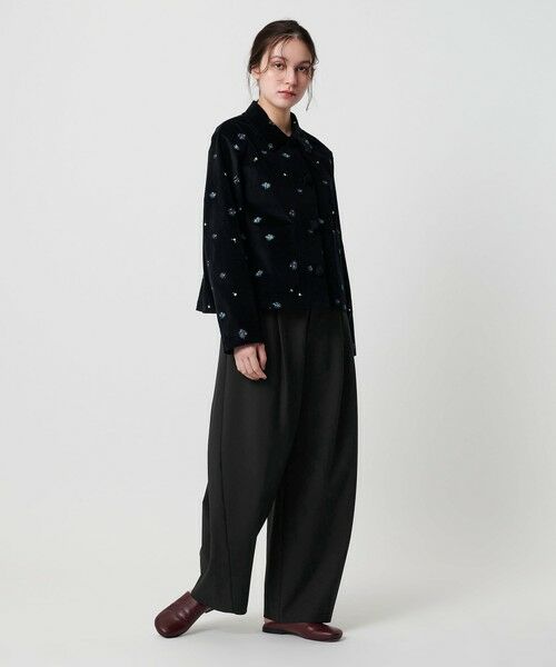 BEAUTY&YOUTH UNITED ARROWS / ビューティー&ユース ユナイテッドアローズ その他パンツ | ポリエステルブレンド カーブパンツ | 詳細3