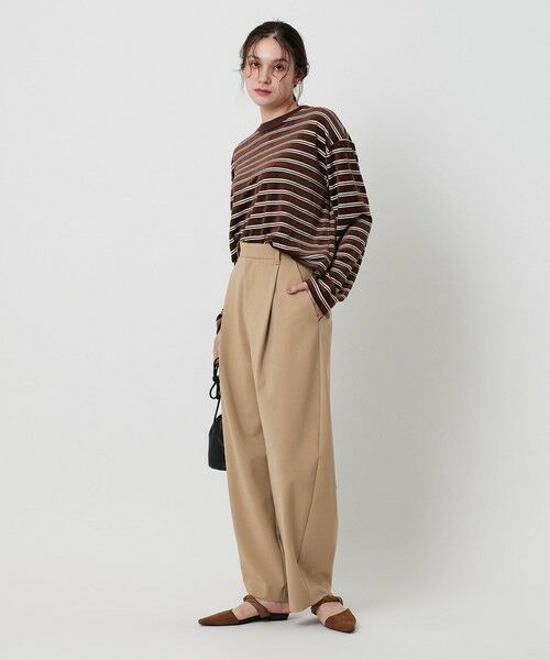 BEAUTY&YOUTH UNITED ARROWS / ビューティー&ユース ユナイテッドアローズ その他パンツ | ポリエステルブレンド カーブパンツ | 詳細11