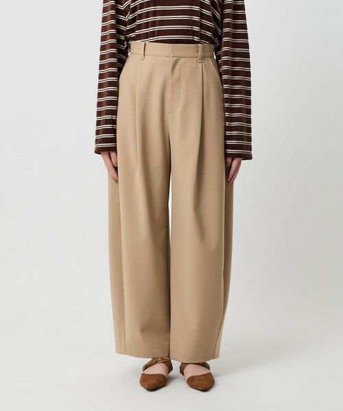 BEAUTY&YOUTH UNITED ARROWS / ビューティー&ユース ユナイテッドアローズ その他パンツ | ポリエステルブレンド カーブパンツ | 詳細10