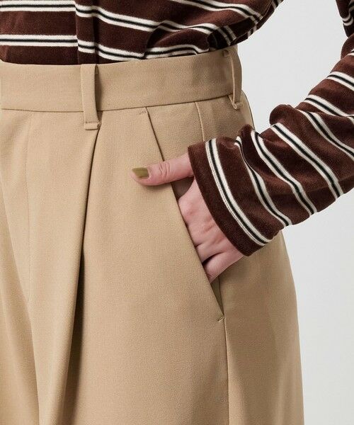 BEAUTY&YOUTH UNITED ARROWS / ビューティー&ユース ユナイテッドアローズ その他パンツ | ポリエステルブレンド カーブパンツ | 詳細15