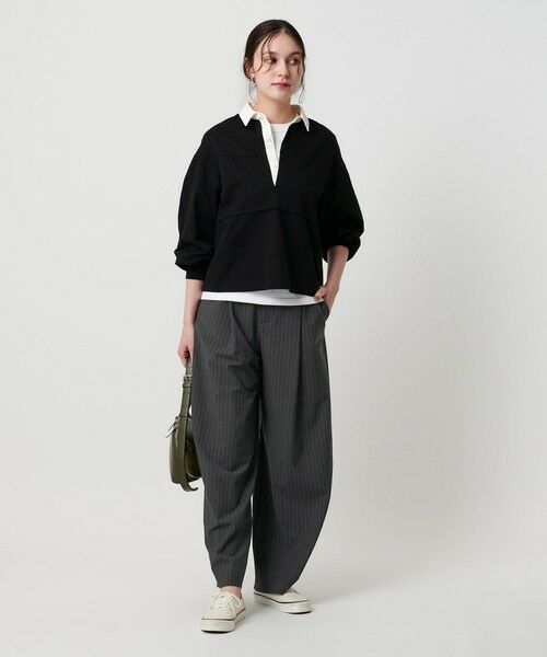 BEAUTY&YOUTH UNITED ARROWS / ビューティー&ユース ユナイテッドアローズ その他パンツ | ポリエステルブレンド カーブパンツ | 詳細26