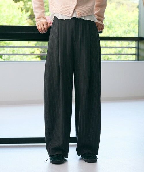 BEAUTY&YOUTH UNITED ARROWS / ビューティー&ユース ユナイテッドアローズ その他パンツ | ポリエステルブレンド カーブパンツ | 詳細19