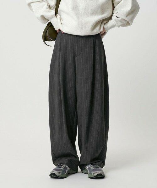 BEAUTY&YOUTH UNITED ARROWS / ビューティー&ユース ユナイテッドアローズ その他パンツ | ポリエステルブレンド カーブパンツ | 詳細25