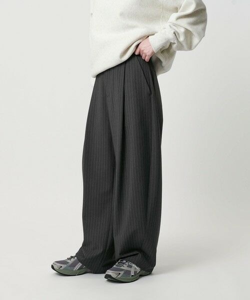 BEAUTY&YOUTH UNITED ARROWS / ビューティー&ユース ユナイテッドアローズ その他パンツ | ポリエステルブレンド カーブパンツ | 詳細26