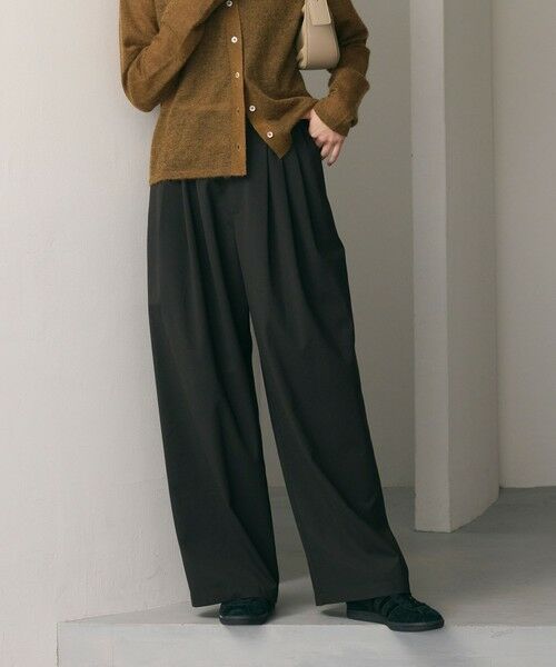 楽天市場】beauty & youth united arrows タック ワイド パンツ