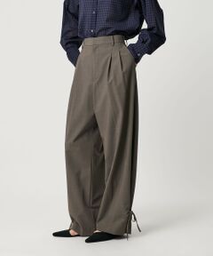 BEAUTY&YOUTH UNITED ARROWS / ビューティー&ユース ユナイテッドアローズ スラックス・ドレスパンツ | へムリボン パンツ ウォッシャブル