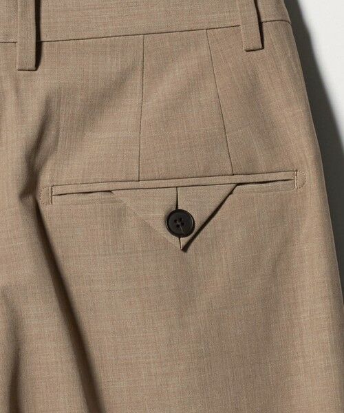 BEAUTY&YOUTH UNITED ARROWS / ビューティー&ユース ユナイテッドアローズ スラックス・ドレスパンツ | へムリボン パンツ ウォッシャブル | 詳細13