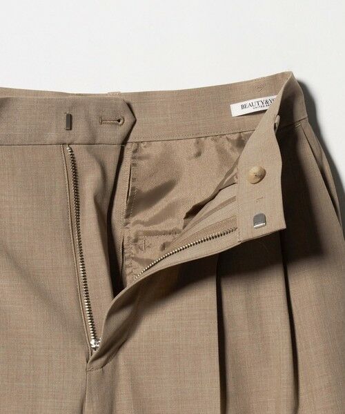 BEAUTY&YOUTH UNITED ARROWS / ビューティー&ユース ユナイテッドアローズ スラックス・ドレスパンツ | へムリボン パンツ ウォッシャブル | 詳細14