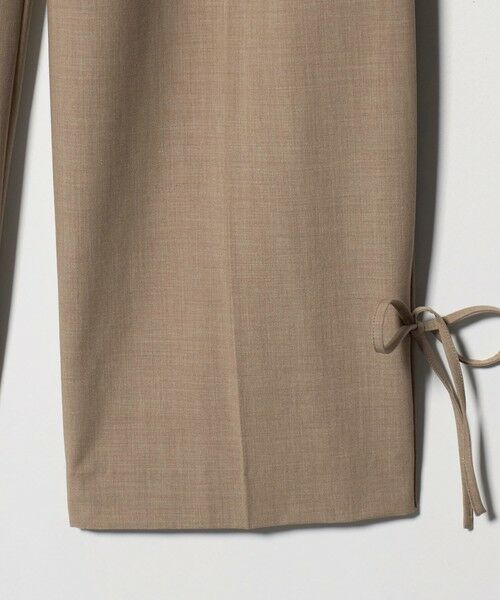 BEAUTY&YOUTH UNITED ARROWS / ビューティー&ユース ユナイテッドアローズ スラックス・ドレスパンツ | へムリボン パンツ ウォッシャブル | 詳細15