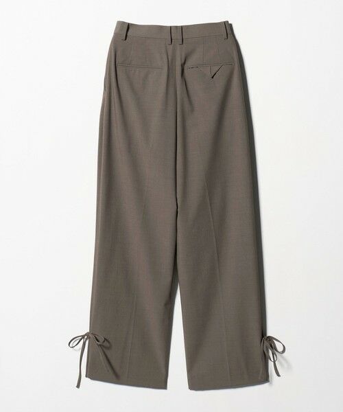 BEAUTY&YOUTH UNITED ARROWS / ビューティー&ユース ユナイテッドアローズ スラックス・ドレスパンツ | へムリボン パンツ ウォッシャブル | 詳細27