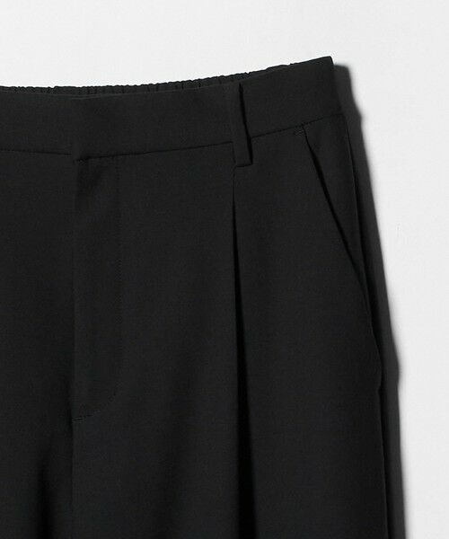 BEAUTY&YOUTH UNITED ARROWS / ビューティー&ユース ユナイテッドアローズ スラックス・ドレスパンツ | タックテーパードパンツ ウォッシャブル | 詳細6