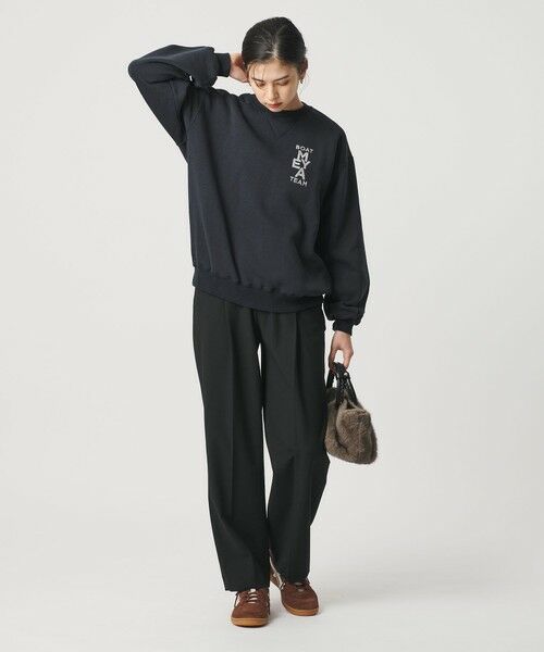 BEAUTY&YOUTH UNITED ARROWS / ビューティー&ユース ユナイテッドアローズ スラックス・ドレスパンツ | タックテーパードパンツ ウォッシャブル | 詳細3