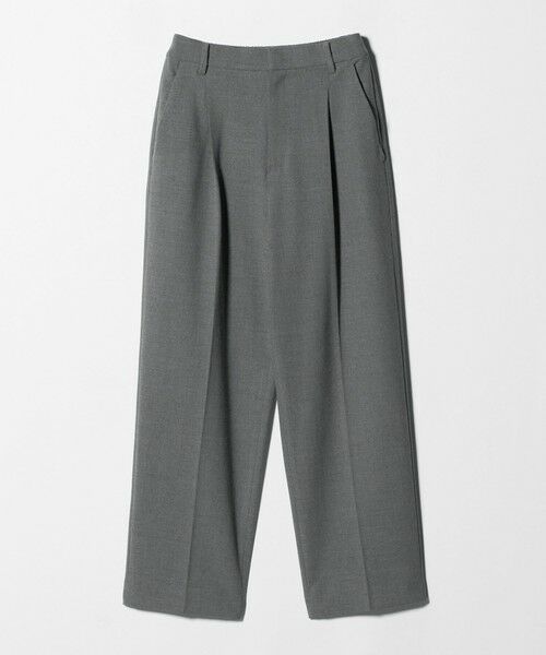 BEAUTY&YOUTH UNITED ARROWS / ビューティー&ユース ユナイテッドアローズ スラックス・ドレスパンツ | タックテーパードパンツ ウォッシャブル | 詳細12