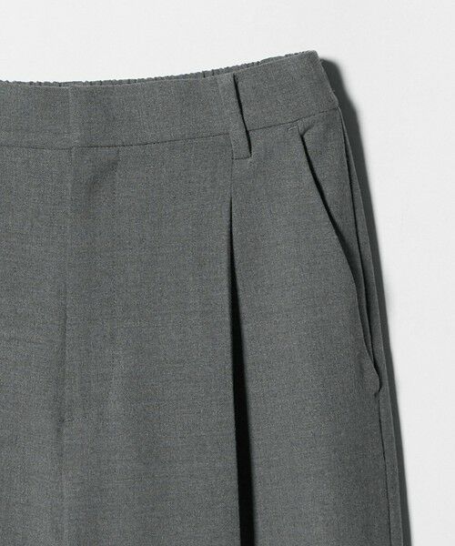 BEAUTY&YOUTH UNITED ARROWS / ビューティー&ユース ユナイテッドアローズ スラックス・ドレスパンツ | タックテーパードパンツ ウォッシャブル | 詳細14