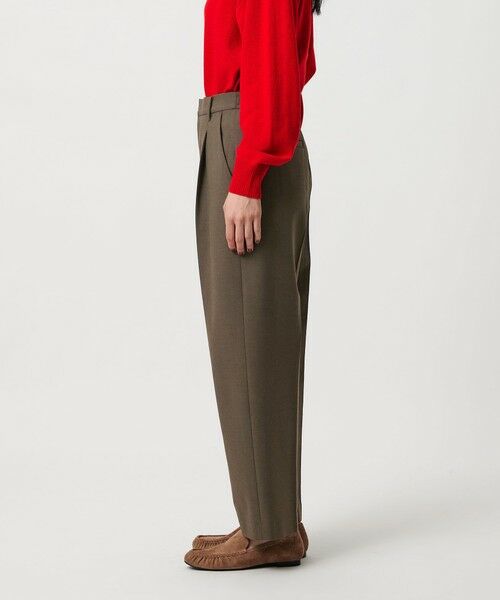 BEAUTY&YOUTH UNITED ARROWS / ビューティー&ユース ユナイテッドアローズ スラックス・ドレスパンツ | タックテーパードパンツ ウォッシャブル | 詳細21
