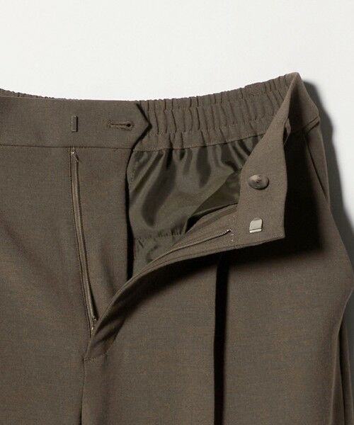 BEAUTY&YOUTH UNITED ARROWS / ビューティー&ユース ユナイテッドアローズ スラックス・ドレスパンツ | タックテーパードパンツ ウォッシャブル | 詳細28