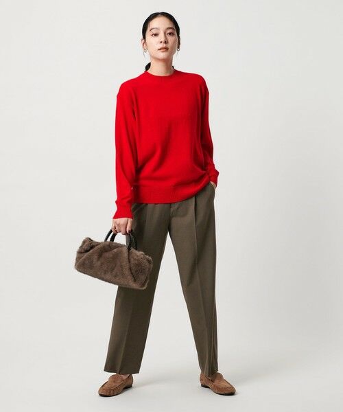 BEAUTY&YOUTH UNITED ARROWS / ビューティー&ユース ユナイテッドアローズ スラックス・ドレスパンツ | タックテーパードパンツ ウォッシャブル | 詳細19