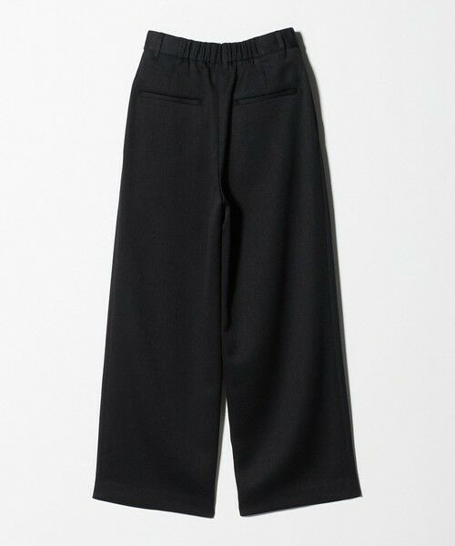 BEAUTY&YOUTH UNITED ARROWS / ビューティー&ユース ユナイテッドアローズ その他パンツ | ツイードライク バックゴムワイドパンツ ウォッシャブル | 詳細7