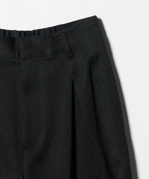 BEAUTY&YOUTH UNITED ARROWS / ビューティー&ユース ユナイテッドアローズ その他パンツ | ツイードライク バックゴムワイドパンツ ウォッシャブル | 詳細8