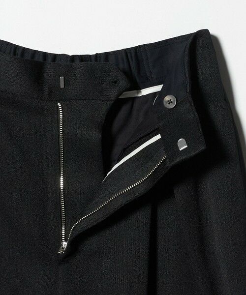 BEAUTY&YOUTH UNITED ARROWS / ビューティー&ユース ユナイテッドアローズ その他パンツ | ツイードライク バックゴムワイドパンツ ウォッシャブル | 詳細9