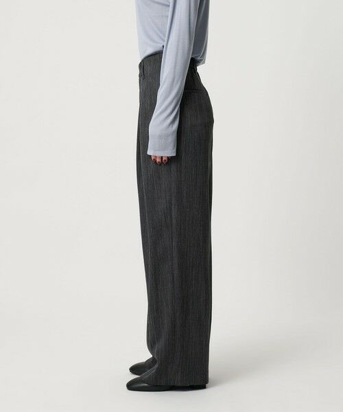 BEAUTY&YOUTH UNITED ARROWS / ビューティー&ユース ユナイテッドアローズ その他パンツ | ツイードライク バックゴムワイドパンツ ウォッシャブル | 詳細15